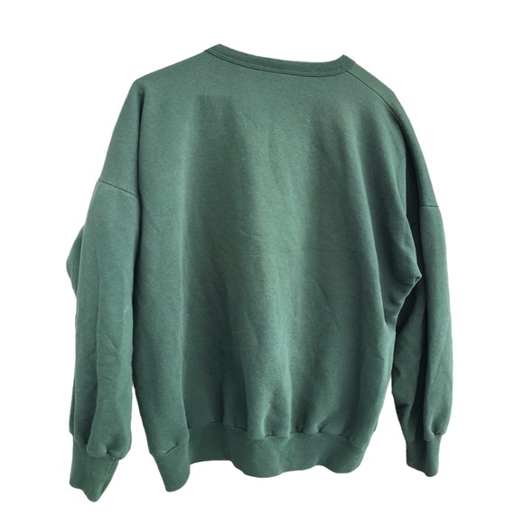 Crewneck dark green fruit design vintage retro baggy - Picture 2 of 8